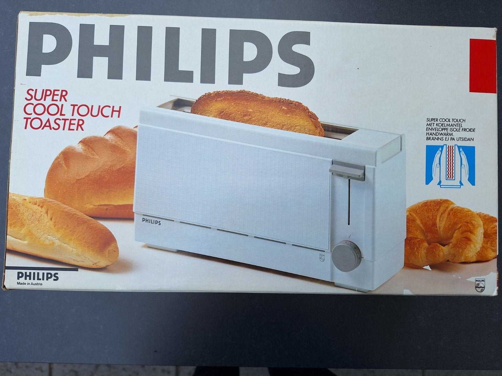 Philips Super Cool Touch Broodrooster - Vintage, Ophalen, Nieuw