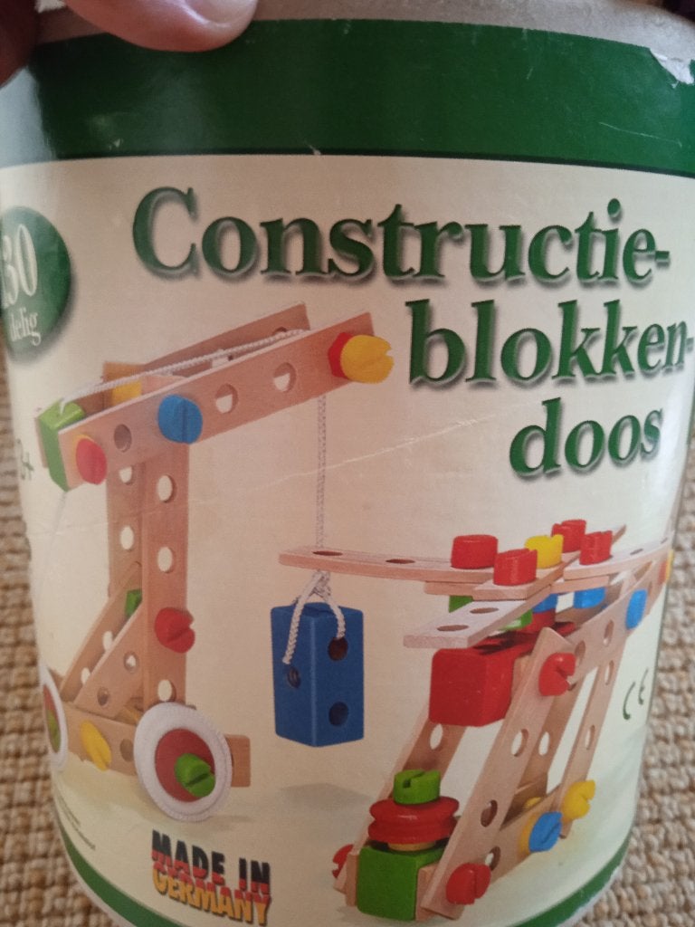 Construction blokken, Ophalen of Verzenden, Zo goed als nieuw