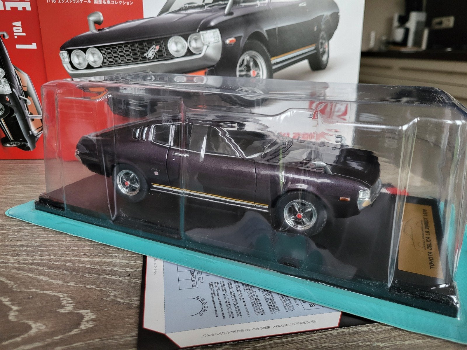 Toyota Celica TA27 schaal 1:18, Ophalen of Verzenden, Zo goed als nieuw, Overige merken