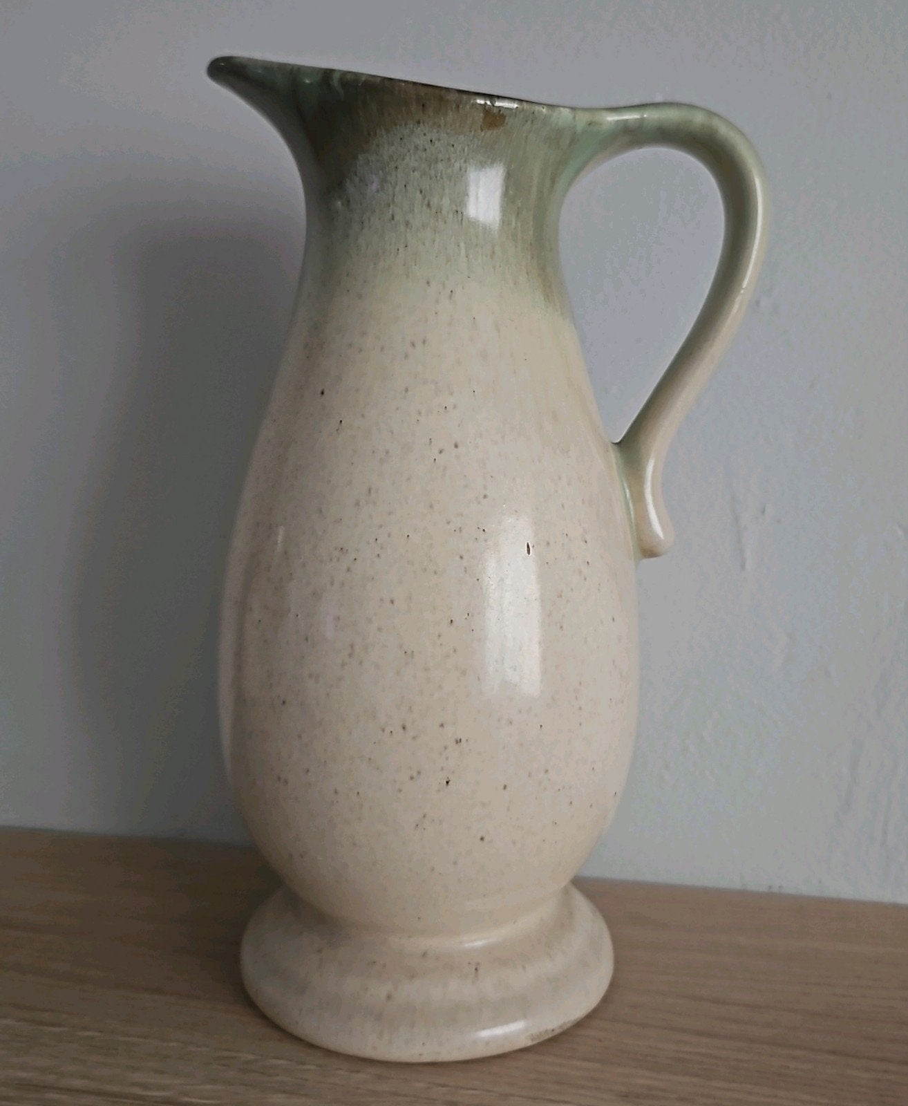 Vintage keramieken kan / vaas 20 cm, Ophalen of Verzenden