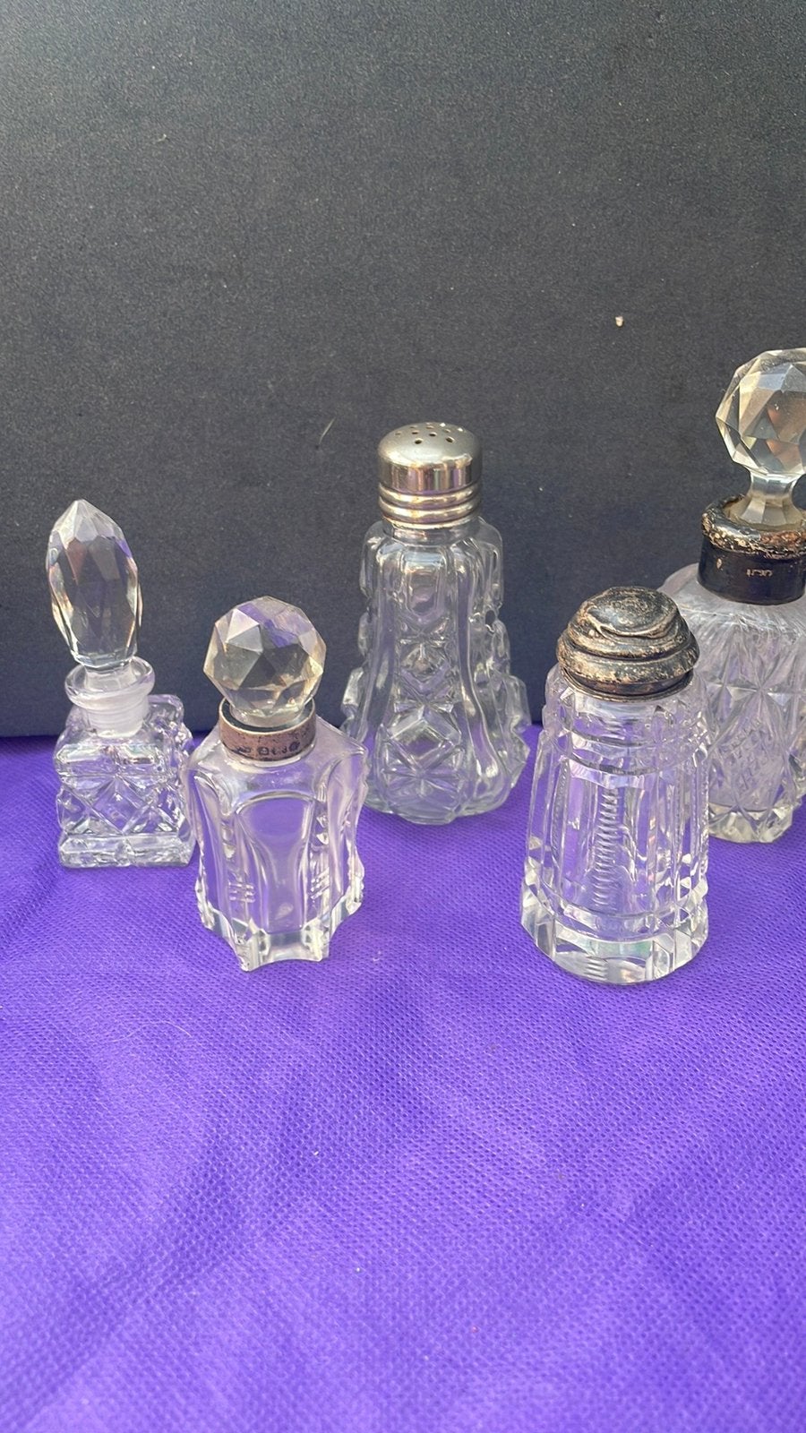 Verzameling flesjes oa parfum inkt en peper en zout, Ophalen of Verzenden