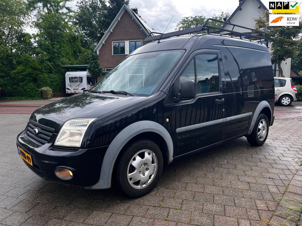 Ford Transit Connect T230L 1.8 TDCi Airco Schuifd Trekh H2 1, Voorwielaandrijving, Euro 5, Stof, Gebruikt