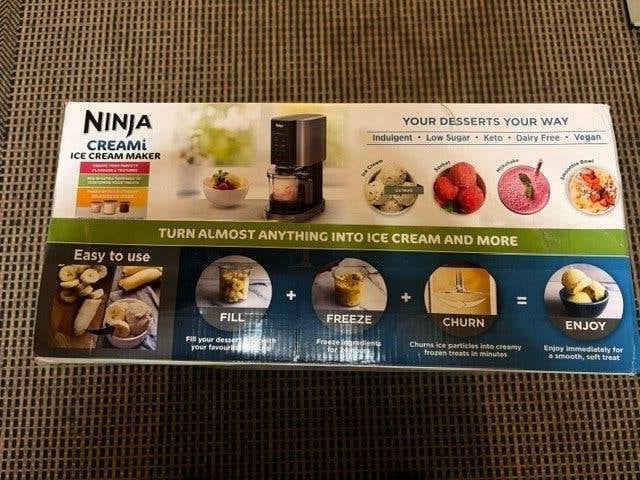Ninja Creami 7-in-1 IJsmachine, Ophalen of Verzenden, Nieuw, Koelelement