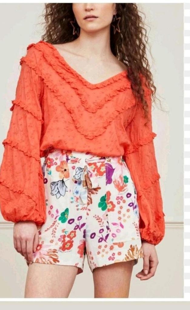 Fabienne Chapot Crissy Coco top/ blouse maat 36 *nieuw *, Fabienne Chapot, Ophalen of Verzenden, Nieuw, Maat 36 (S)