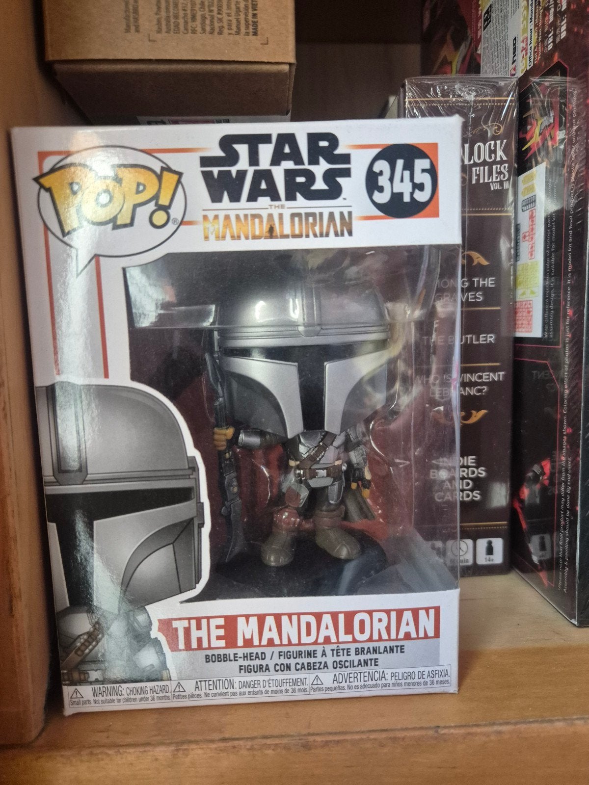 Funko Pop! #345 The Mandalorian - Nieuw in doos, Verzamelen, Poppetjes en Figuurtjes, Nieuw, Ophalen of Verzenden
