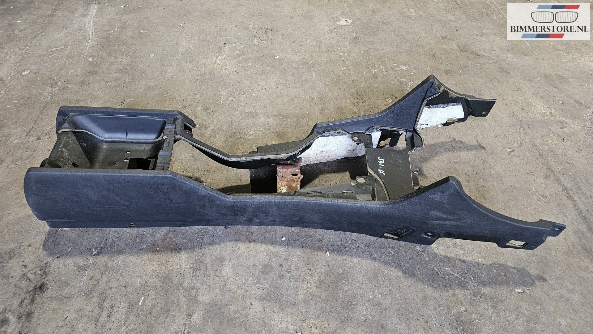 Middenconsole met bekerhouder voorzijde BMW 5 serie E39 8159, Gebruikt, -, Ophalen of Verzenden, -