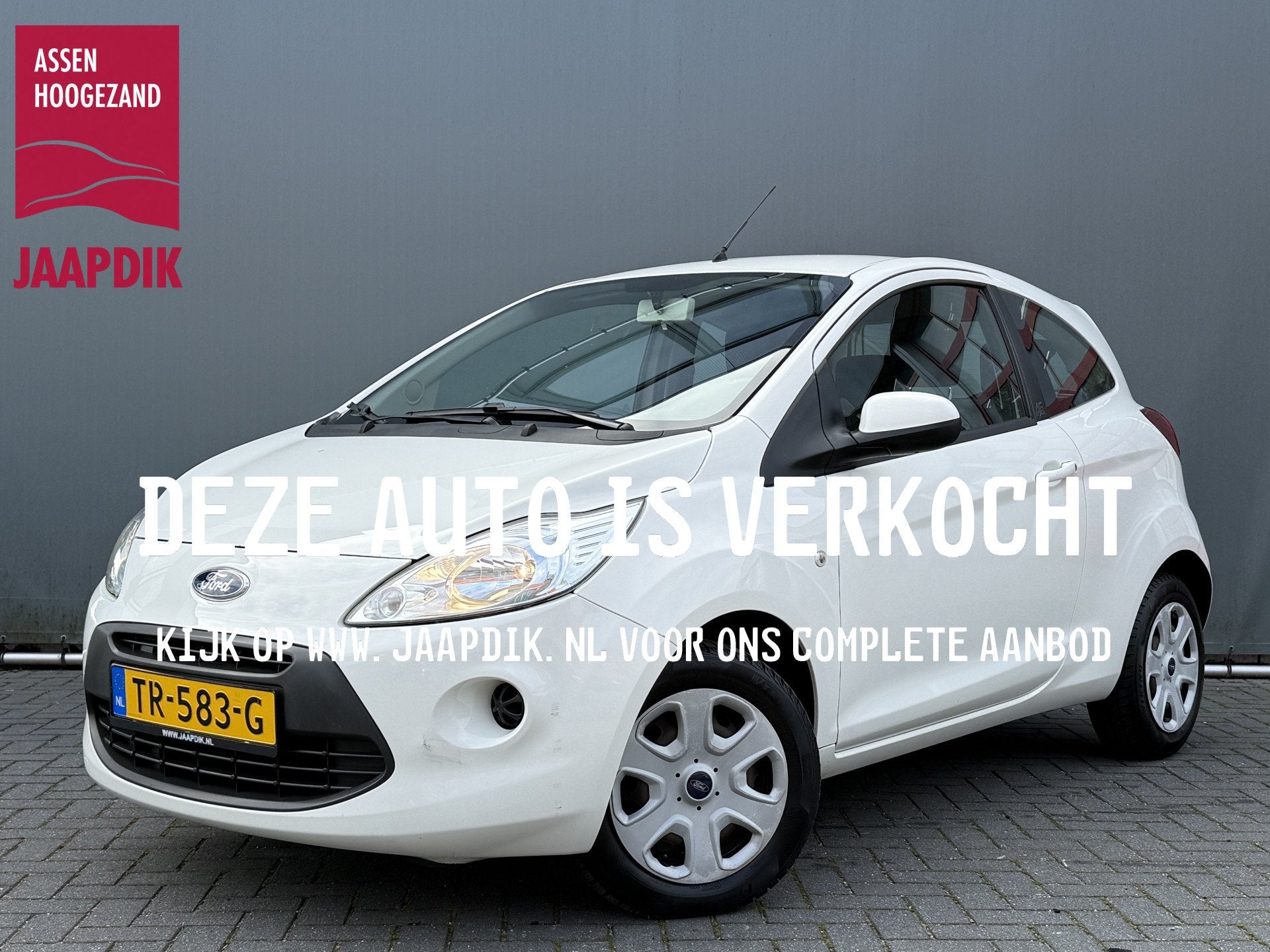 Ford Ka BWJ 2014 1.2 Style 70 PK start/stop RADIO | AIRCO, Voorwielaandrijving, Stof, Gebruikt, 4 cilinders