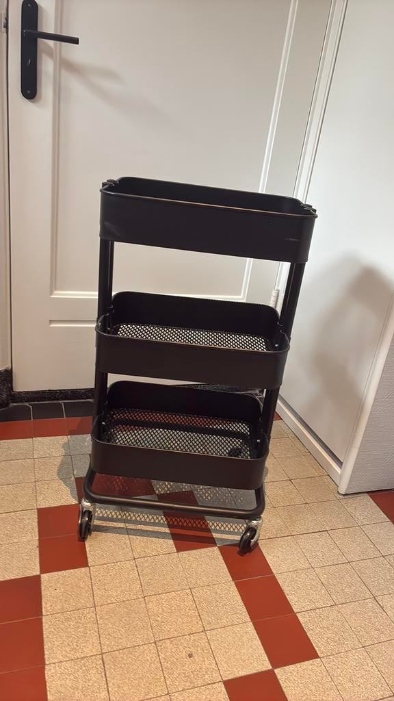 RÅSKOG rol karretje ikea, Ophalen, Zo goed als nieuw