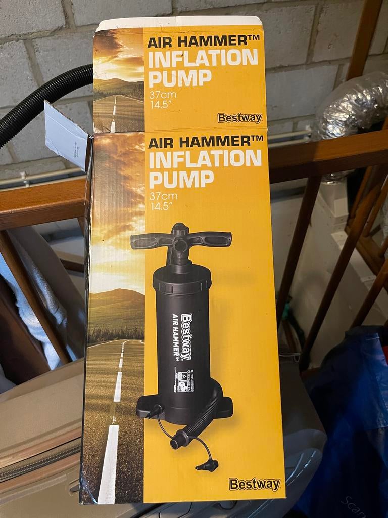 Bestway Air Hammer opblaaspomp, Caravans en Kamperen, Ophalen, Nieuw, Handmatig