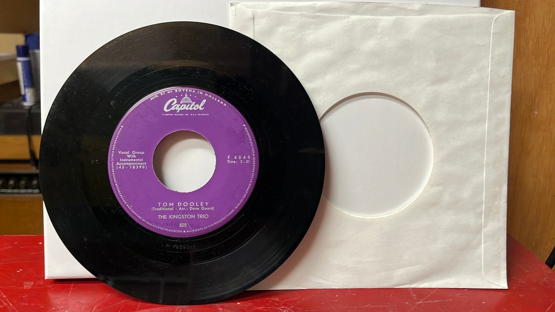 The Kingston Trio Tom Dooley, Ophalen of Verzenden, Gebruikt, Pop