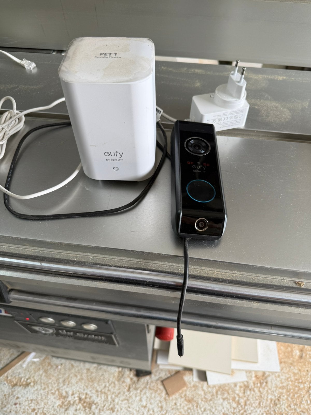 Eufy doorbel met home base 5 manden oud, Ophalen, Zo goed als nieuw