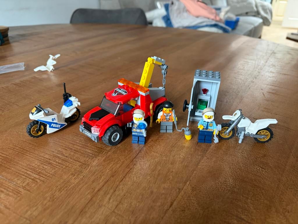 Lego City 60137 Sleeptruck Probleem - Compleet met boekje, Lego, Ophalen of Verzenden, Complete set, Inclusief instructies