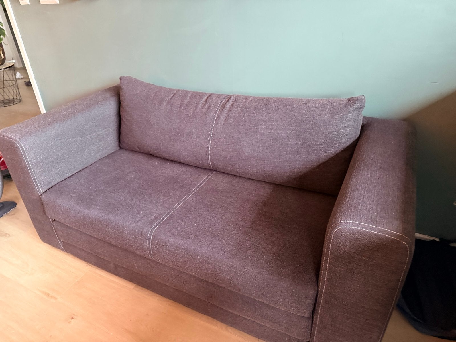 Compacte slaapbank - Ideaal voor kleine ruimtes, Eenpersoons, Nieuw, 200 cm, Grijs