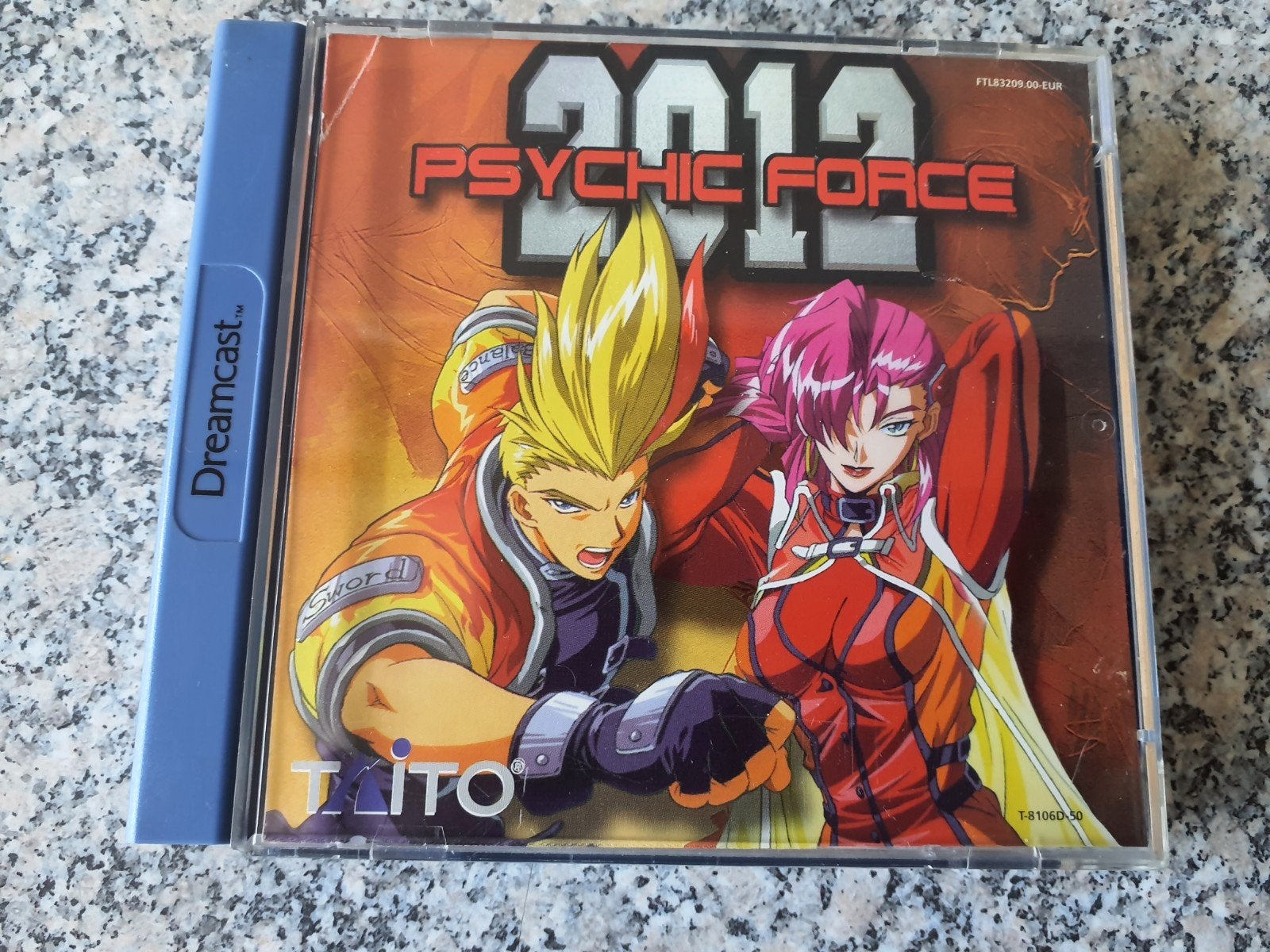 Psychic force 2012 voor Sega Dreamcast., Gebruikt, Vechten, Verzenden, 2 spelers