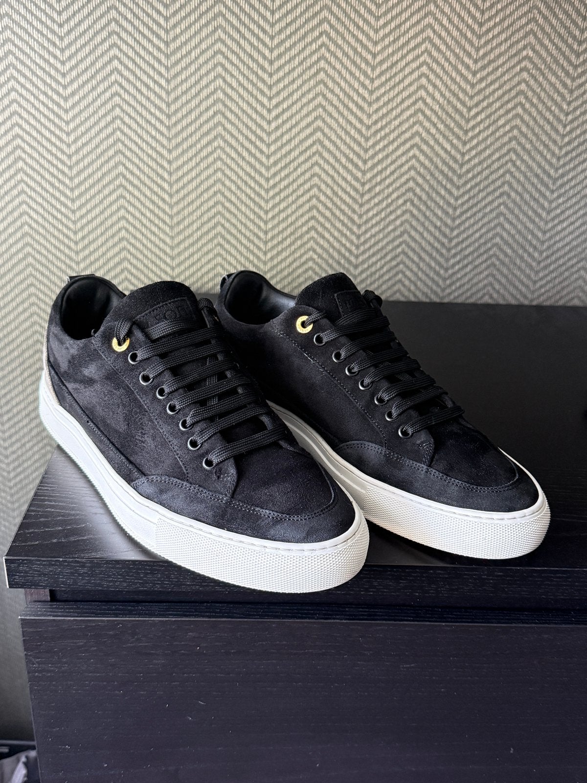 Mason garments zwart 45, Zwart, Ophalen of Verzenden, Sneakers of Gympen, Zo goed als nieuw
