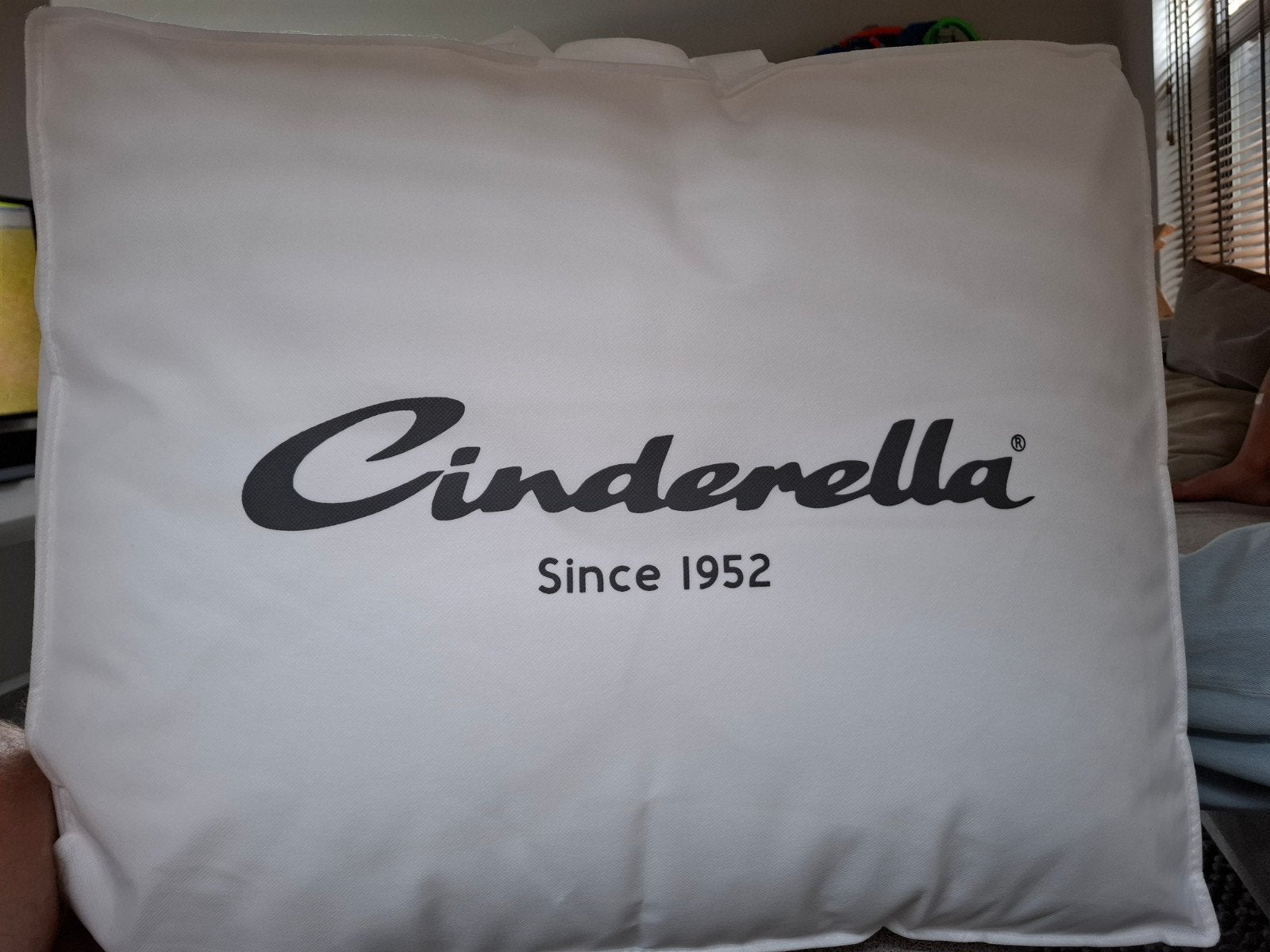 Niet gebruikt - Cinderella Mellow Enkel Dekbed 240x220 cm, Wit, Katoen, Nieuw, Ophalen of Verzenden