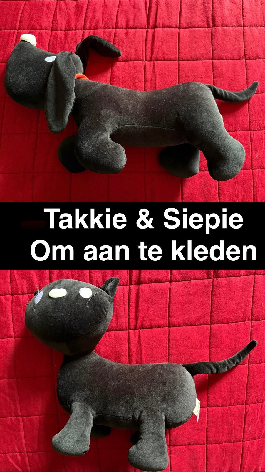 Takkie en Siepie om aan te kleden, Hema, Overige karakters, Overige typen, Nieuw