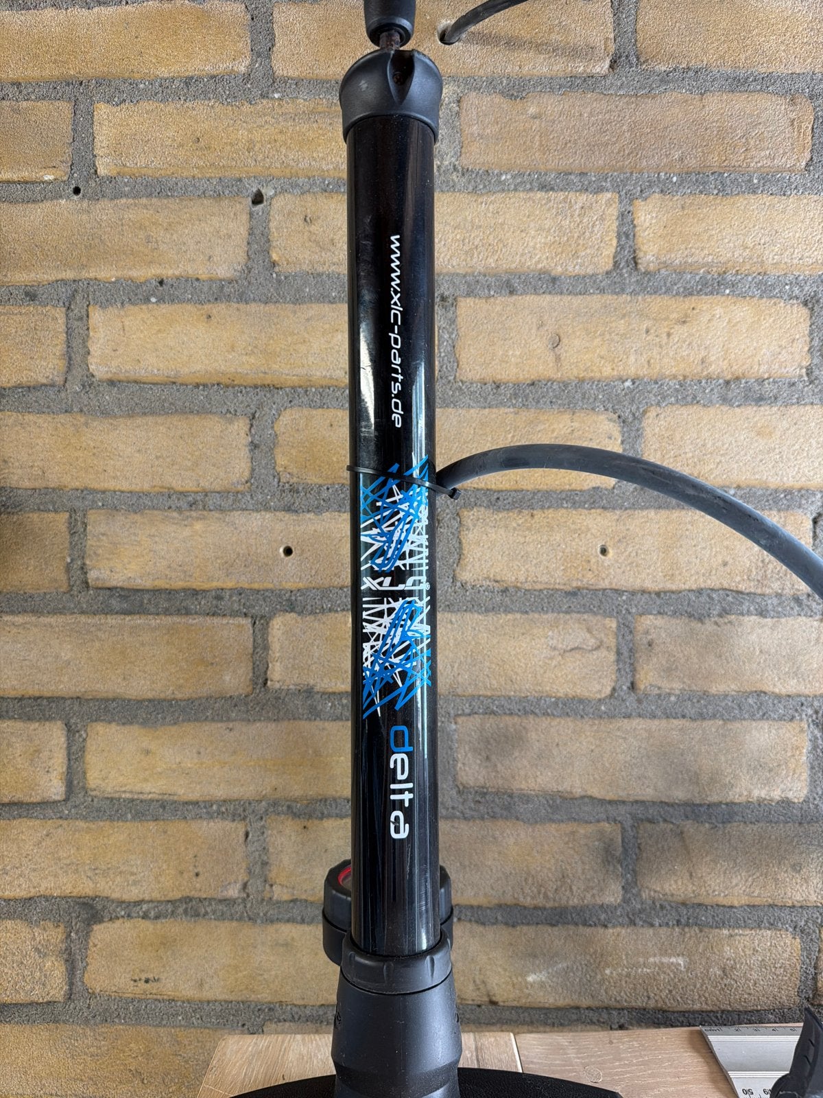 Fietspomp XLC Delta met drukmeter, Ophalen, Drukmeter, Gebruikt