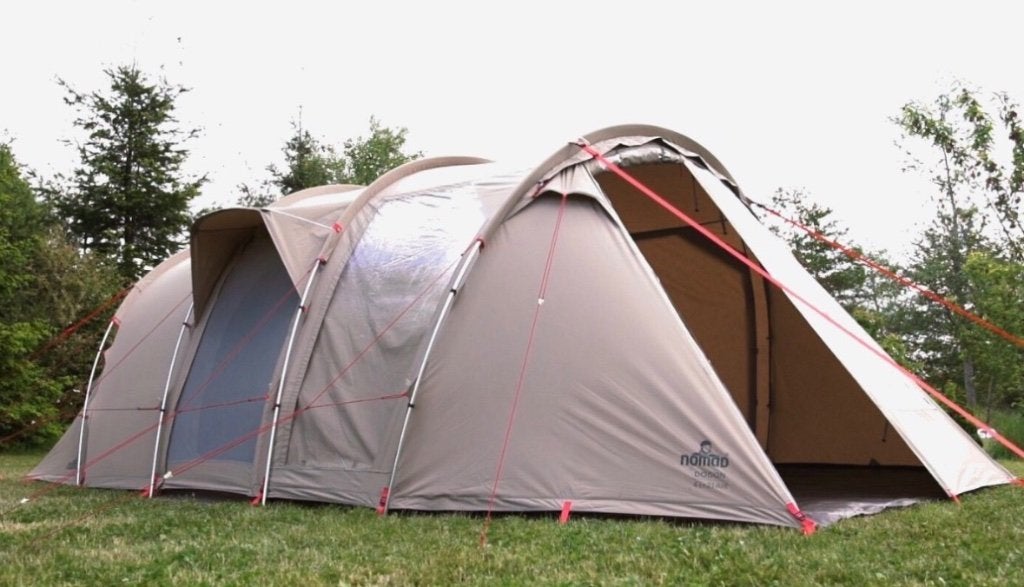 Tent - prachtige Nomad tent 4+ pers, Caravans en Kamperen, Ophalen, Zo goed als nieuw, Tot en met 4