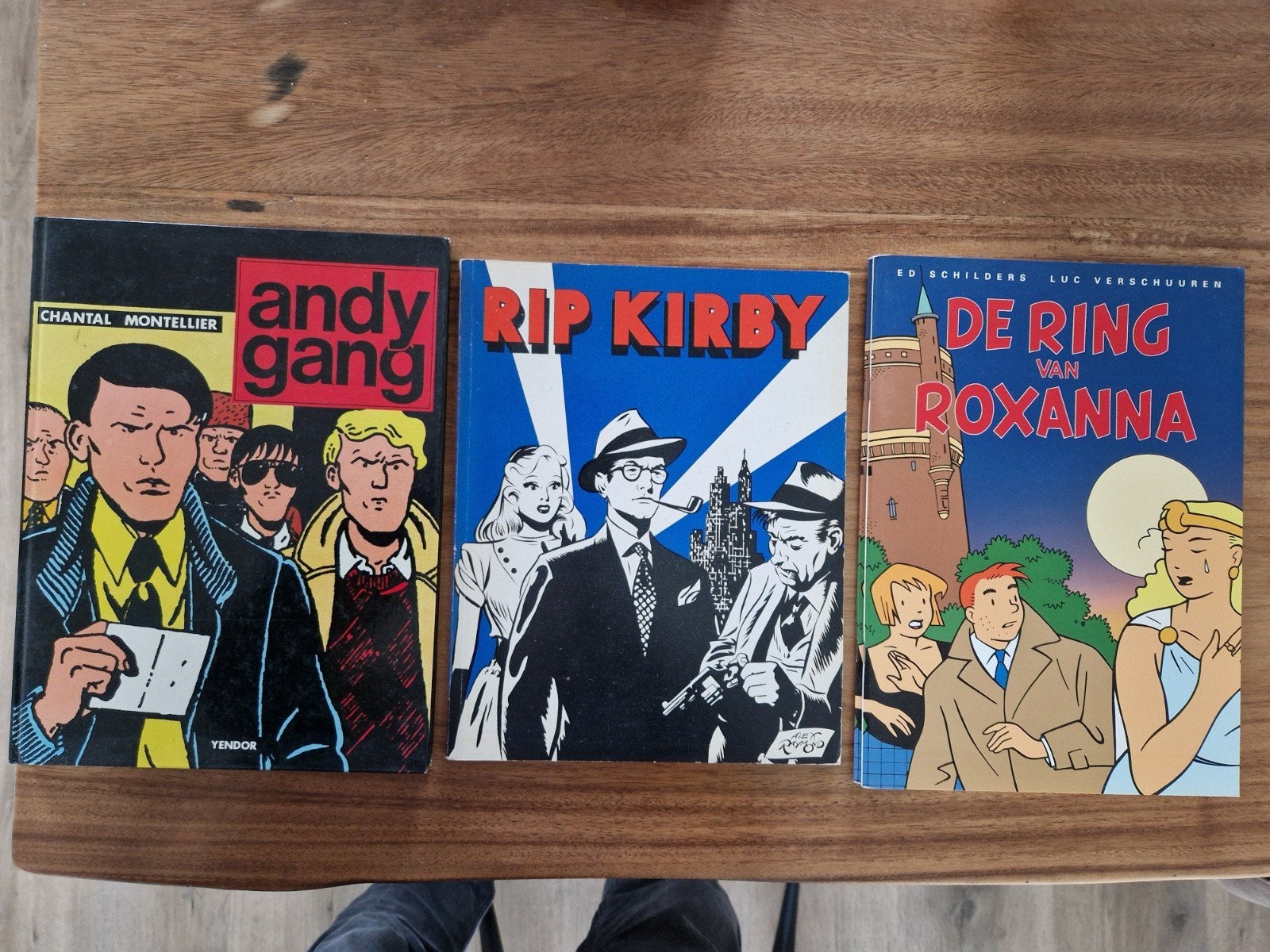 Nick Carter  ,  Rip Kirby  ,  andy gang  ,  ring Roxanna, Boeken, Meerdere comics, Ophalen of Verzenden, Gelezen, Europa