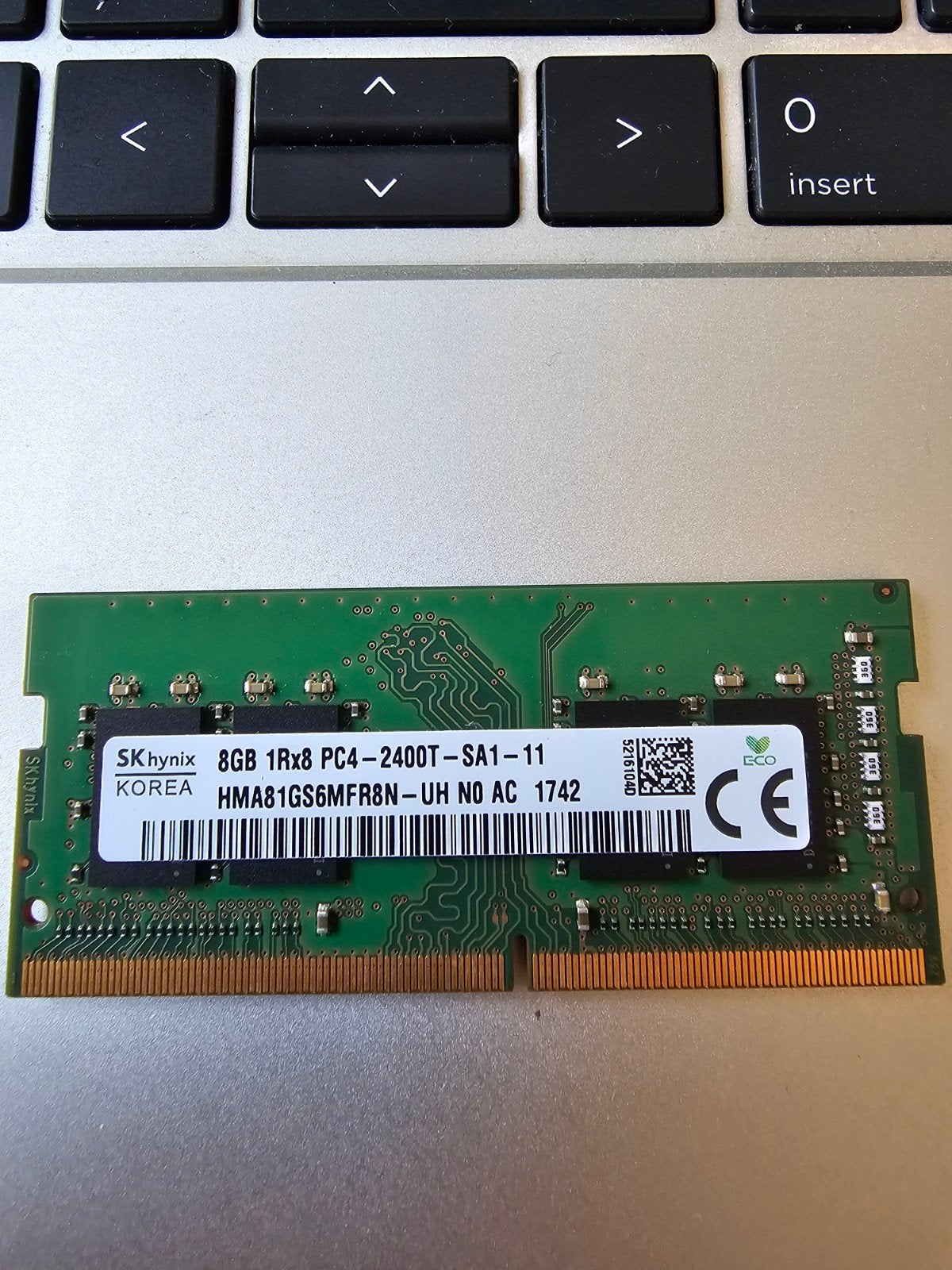 SK hynix 8GB DDR4 Laptop RAM, Computers en Software, Ophalen of Verzenden, Zo goed als nieuw, DDR4, Laptop