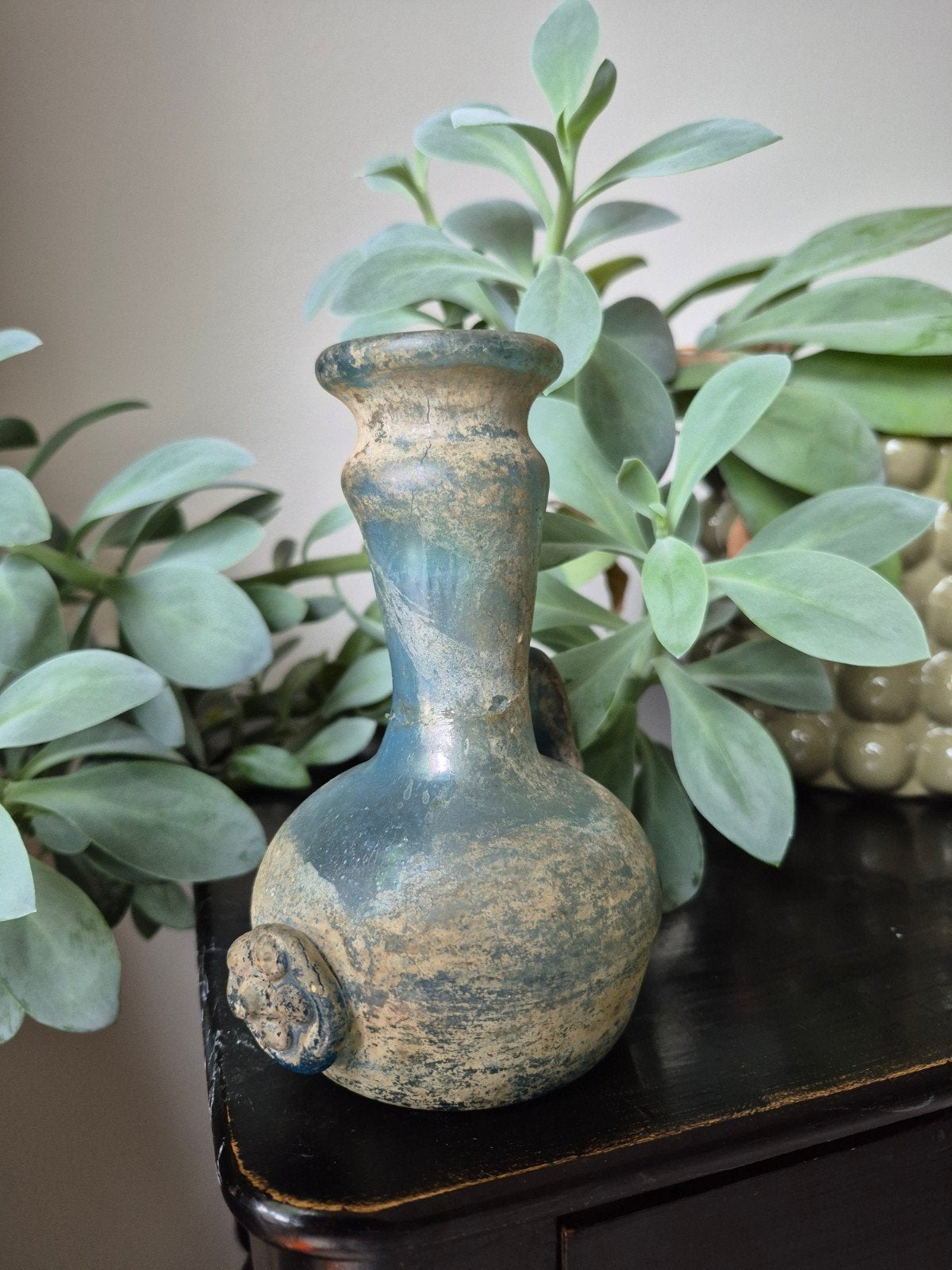 Murano Scavo Vaasje - Mid-Century Vintage - Cenedese/Seguso, Ophalen of Verzenden