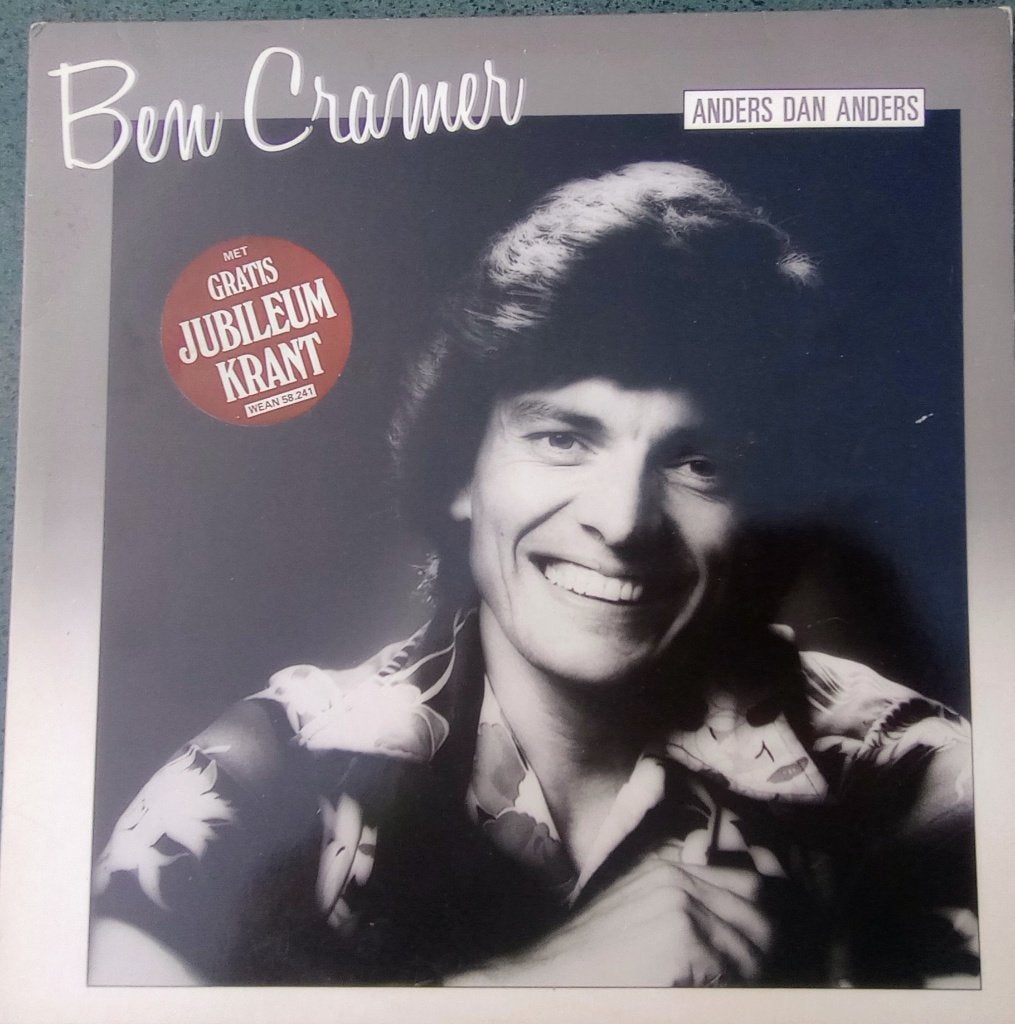 Ben Cramer - Anders Dan Anders  gesigneerd, Cd's en Dvd's, Vinyl | Nederlandstalig, LP, Originele persing, Ophalen of Verzenden
