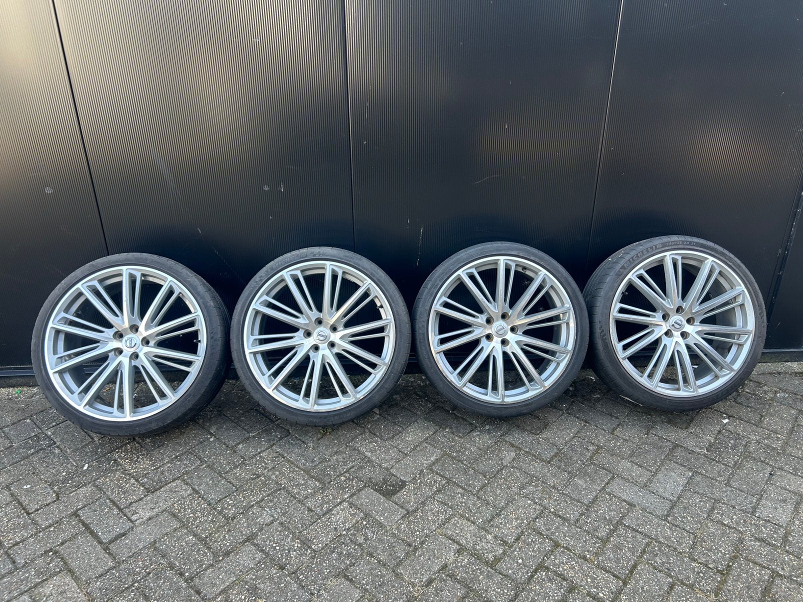 Volvo S90/V90 zomerset 21 inch lichtmetalen velgen, Ophalen, Banden en Velgen, 21 inch, Personenwagen