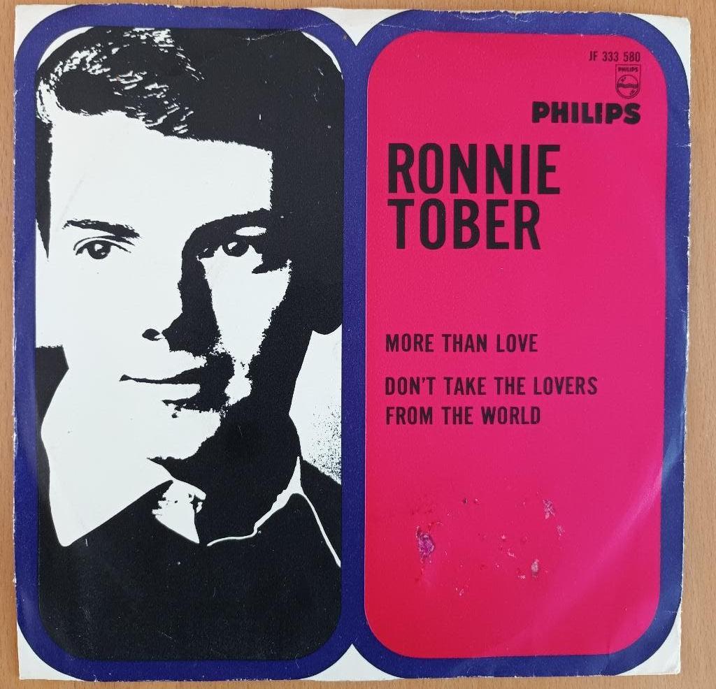 Ronnie Tober - More Than Love  (Philips 333 580), Cd's en Dvd's, Vinyl Singles, Overige genres, 7 inch, Single, Ophalen of Verzenden