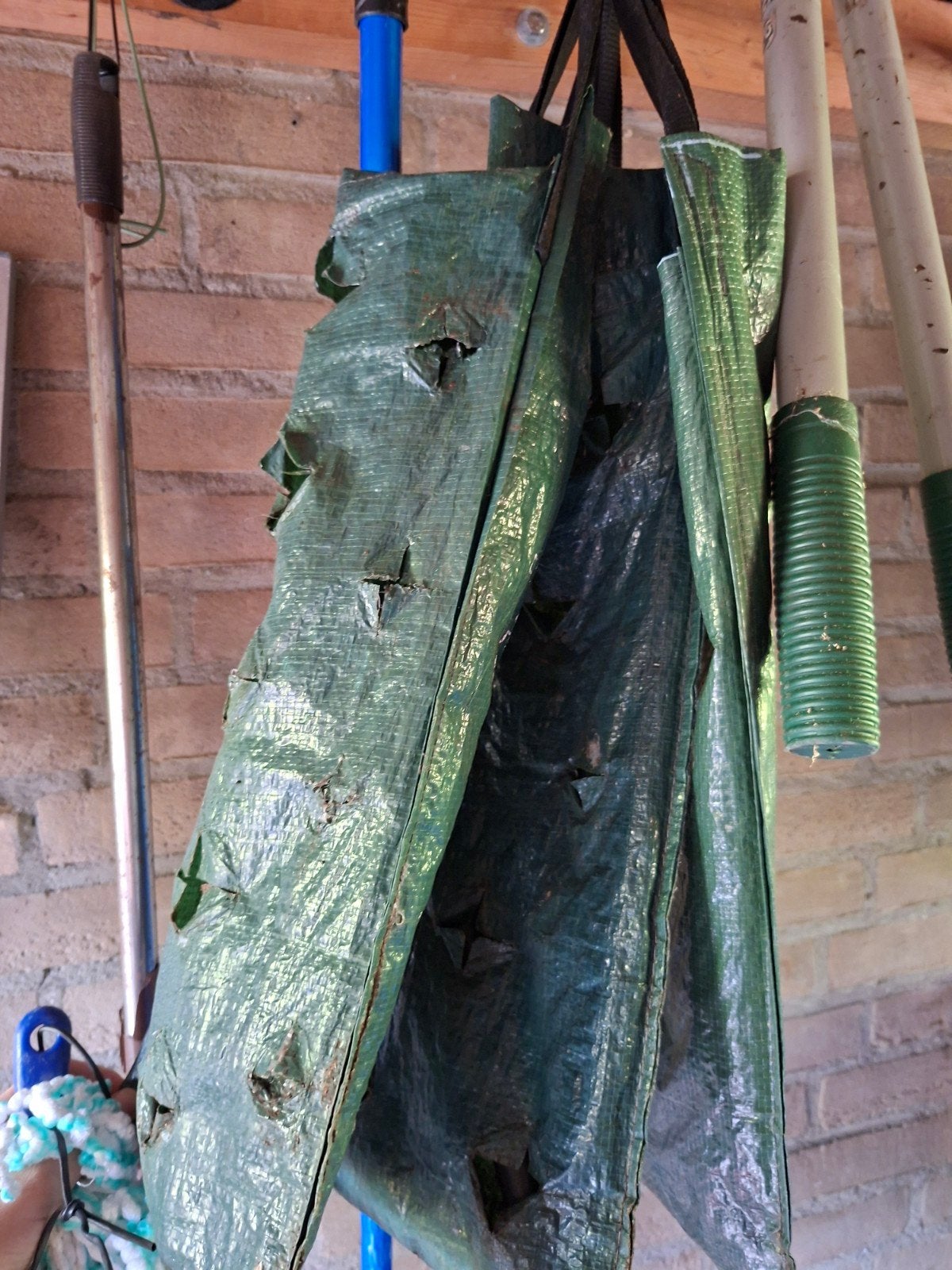 3 hangzakken voor plantjes, Tuin en Terras, Overige materialen, Gebruikt, Minder dan 60 cm, Ophalen of Verzenden