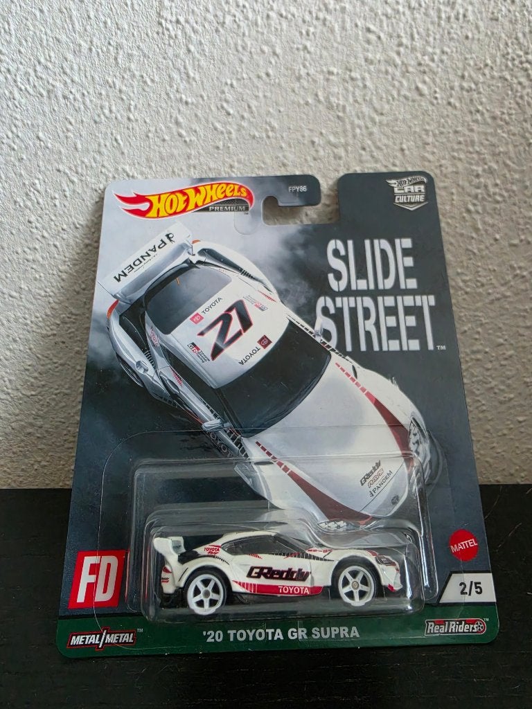 Hot Wheels Toyota GR Supra Car Culture HotWheels, Overige merken, 1:50 of kleiner, Auto, Verzenden