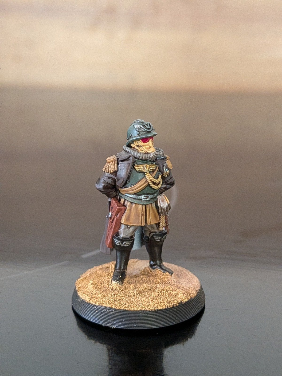 Krieg Officer Pro Painted - Astra Militarum 40K, Ophalen of Verzenden, Nieuw, Figuurtje(s), Geverfd
