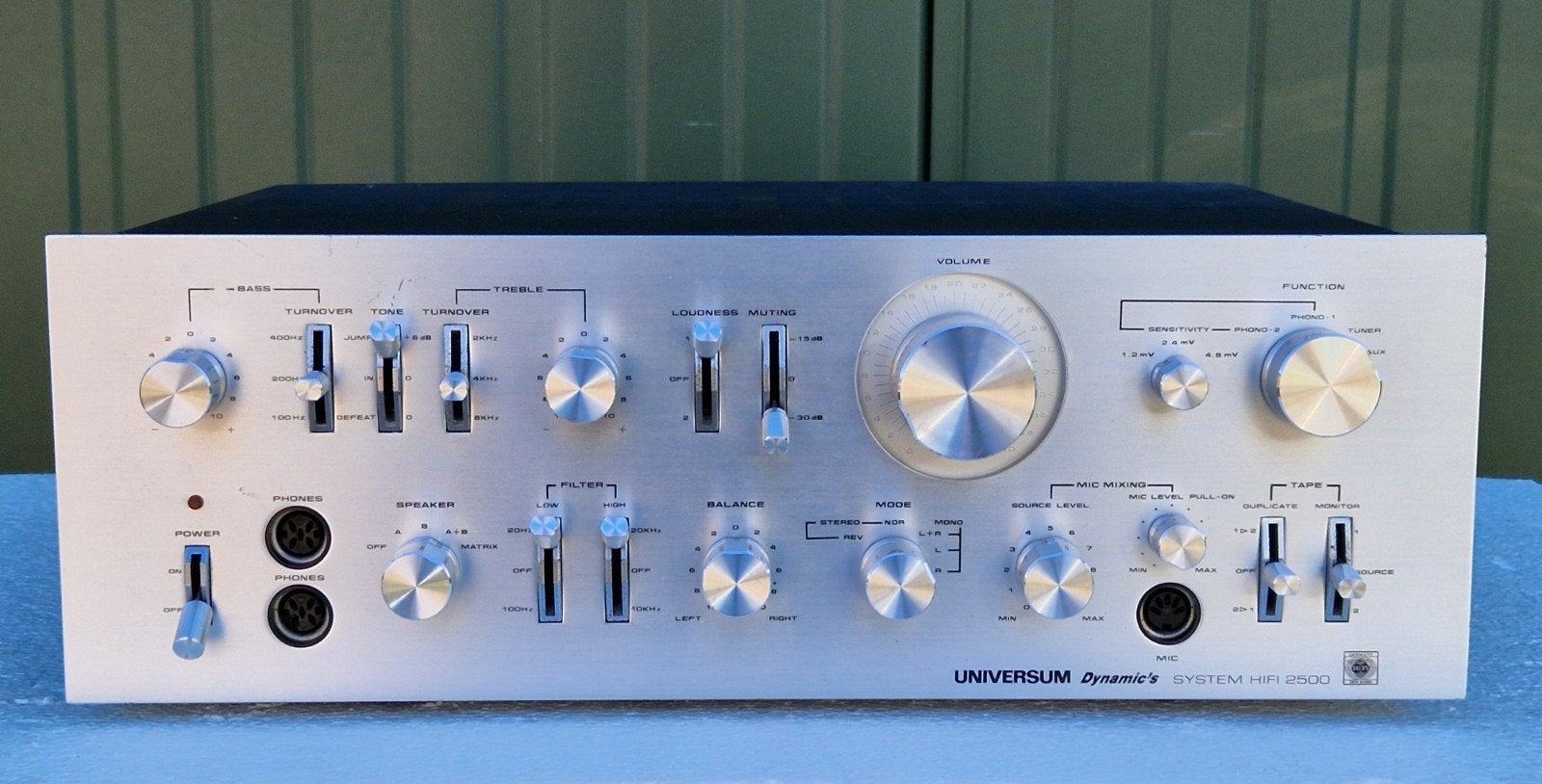 Universum Dynamic System V3297, Audio, Tv en Foto, Versterkers en Receivers, Ophalen of Verzenden