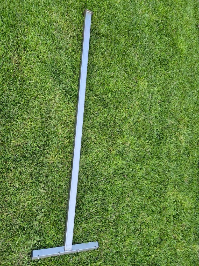 1 rvs droogpaal, Ophalen, Nieuw, 100 tot 250 mm, Rvs