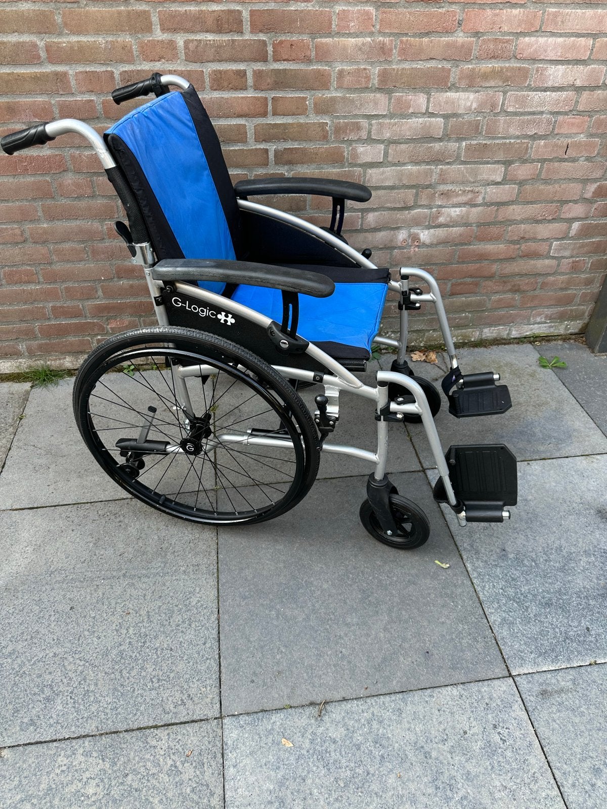 Excel rolstoel lichtgewicht, Diversen, Ophalen, Inklapbaar, Gebruikt, Duwrolstoel