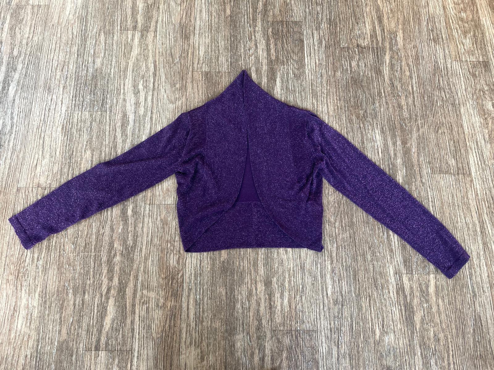 Paars vest / bolero glitter maat 44, Ophalen of Verzenden, Gedragen, Maat 42/44 (L), Paars