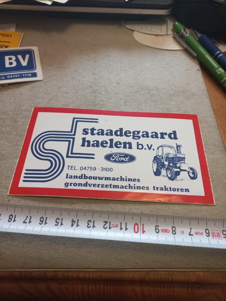 Standaard Haelen bv ford tractoren, Verzamelen, Ophalen of Verzenden, Zo goed als nieuw