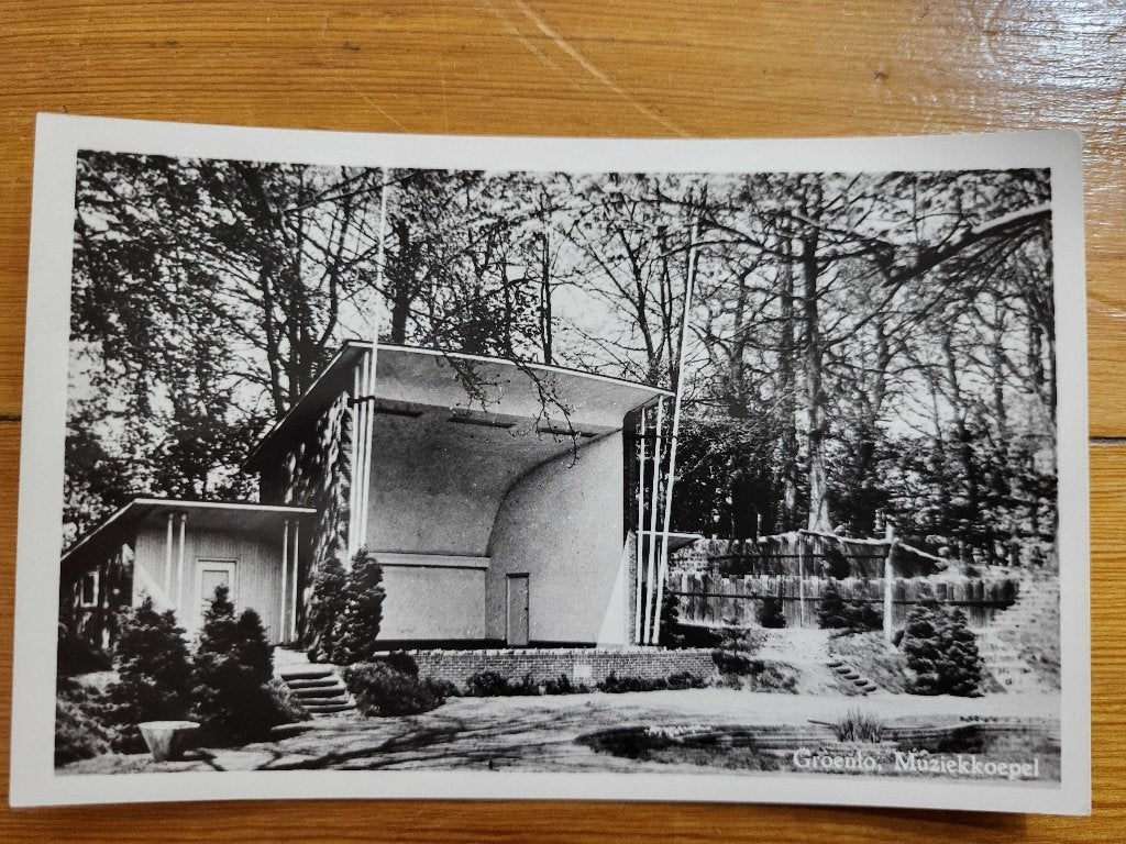 ansicht Groenlo Muziekkoepel, Ophalen of Verzenden, Voor 1920, Gelderland
