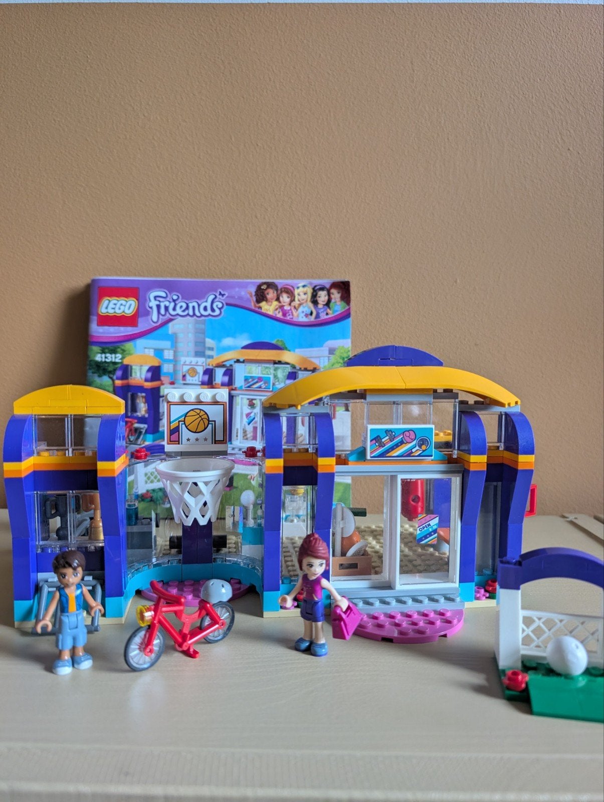 Lego Friends sportschool 41312, Gebruikt, Lego, Compleet, Friends