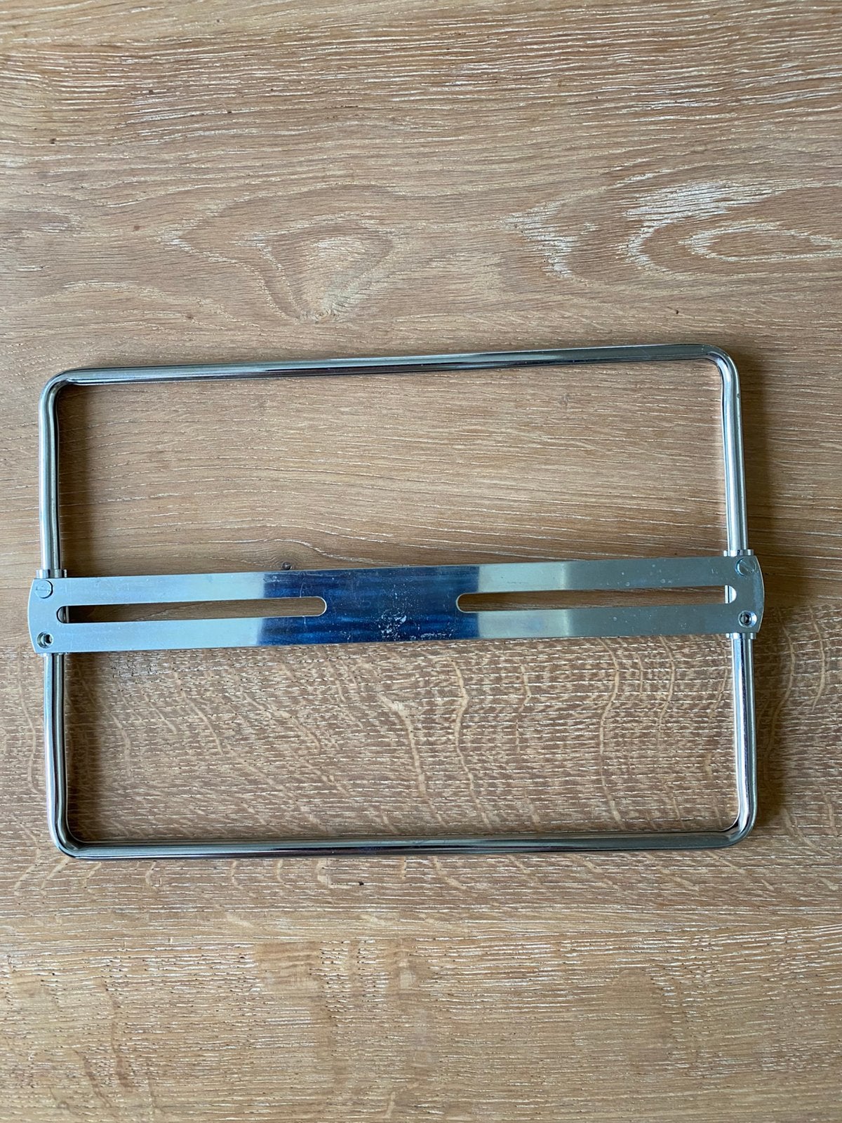 Kentekenplaathouder chroom 27,5 x 19,5, Ophalen of Verzenden, Nieuw