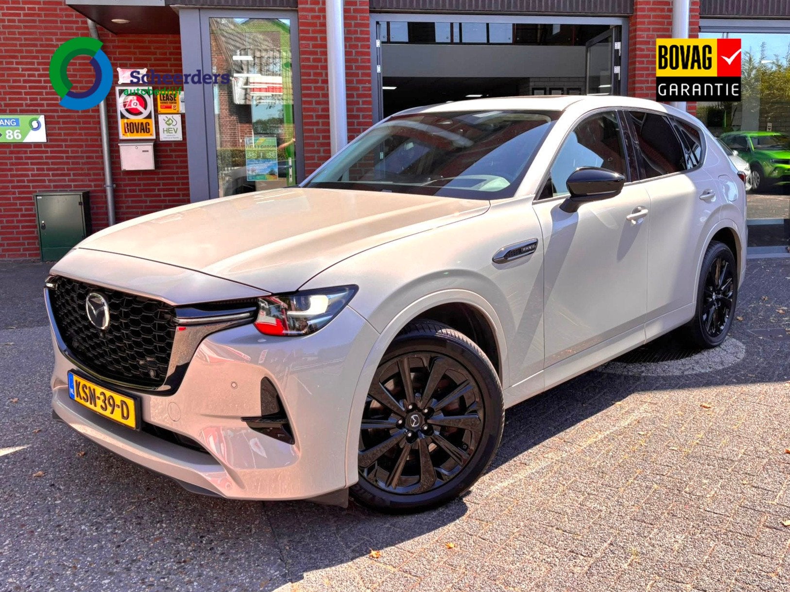 Mazda CX-60 2.5 e-SkyActiv PHEV Homura Plus,Pano dak,360 cam, Auto's, Mazda, Automaat, 12 maanden, 136 pk, Euro 6