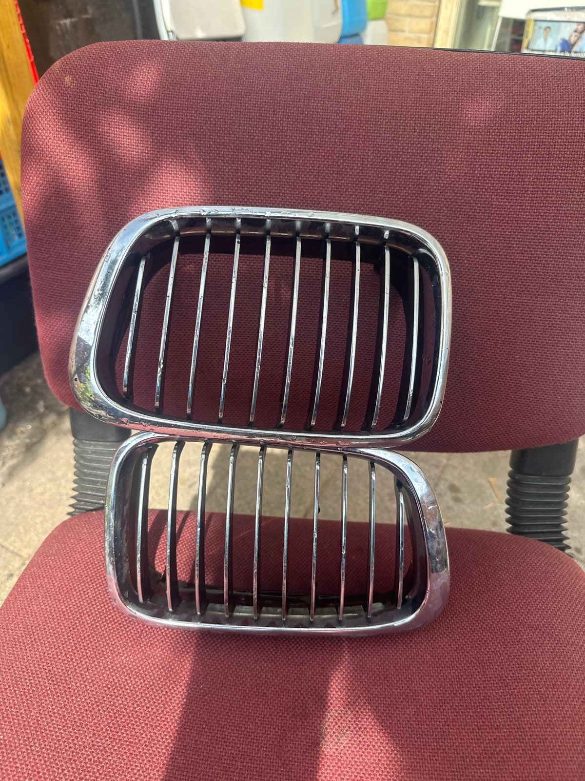 BMW E46 Grille Chroom Nieren Set, Ophalen of Verzenden, Gebruikt, Voor, BMW