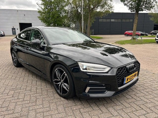 Audi A5 Sportback 2.0 TFSI MHEV Sp. PL NAV CRUISE PDC STOELV, Auto's, Automaat, Dealer onderhouden, Stof, Gebruikt