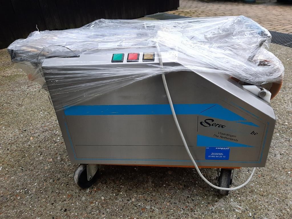 Klappack machine, Ophalen