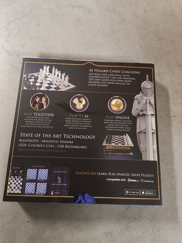 GoChess Wizard Mini Harry Potter schaakbord - nieuw in doos, Verzamelen, Ophalen of Verzenden, Nieuw, Spel