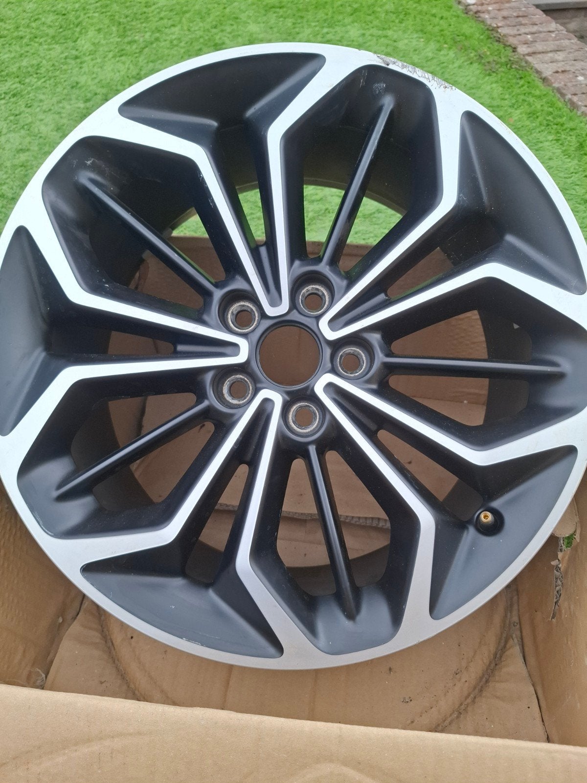 Ford focus st line velgen 18 inch 5x108 2 velgen, Ophalen, 18 inch, Gebruikt, Velg(en)