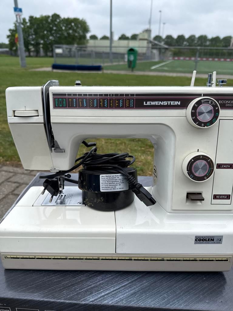 Lewenstein Econom 360 Naaimachine met hoes, Ophalen, Gebruikt, Naaimachine, Lewenstein