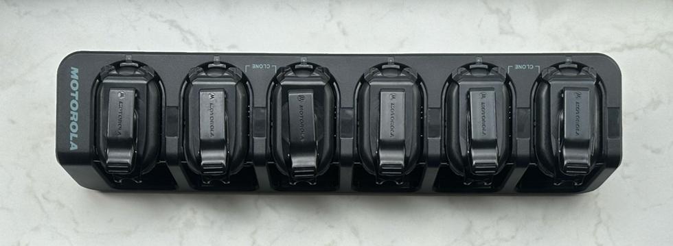 Motorola CLP446 / Complete set 6x / werkt perfect!, Telecommunicatie, Portofoons en Walkie-talkies, Minder dan 2 km, Ophalen of Verzenden