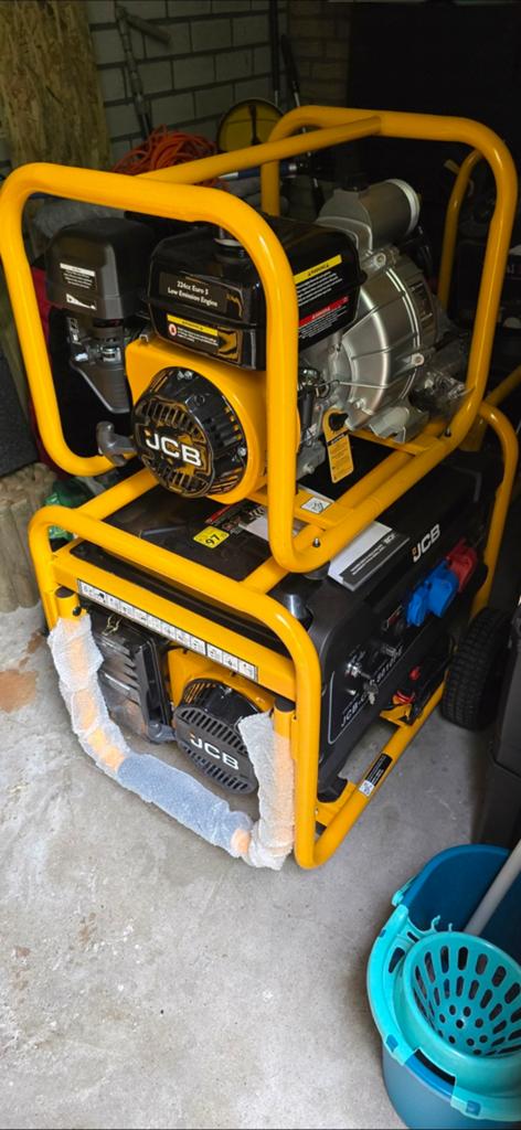 Nieuwe JCB vuilwaterpomp, Ophalen, Nieuw, Dompelpomp