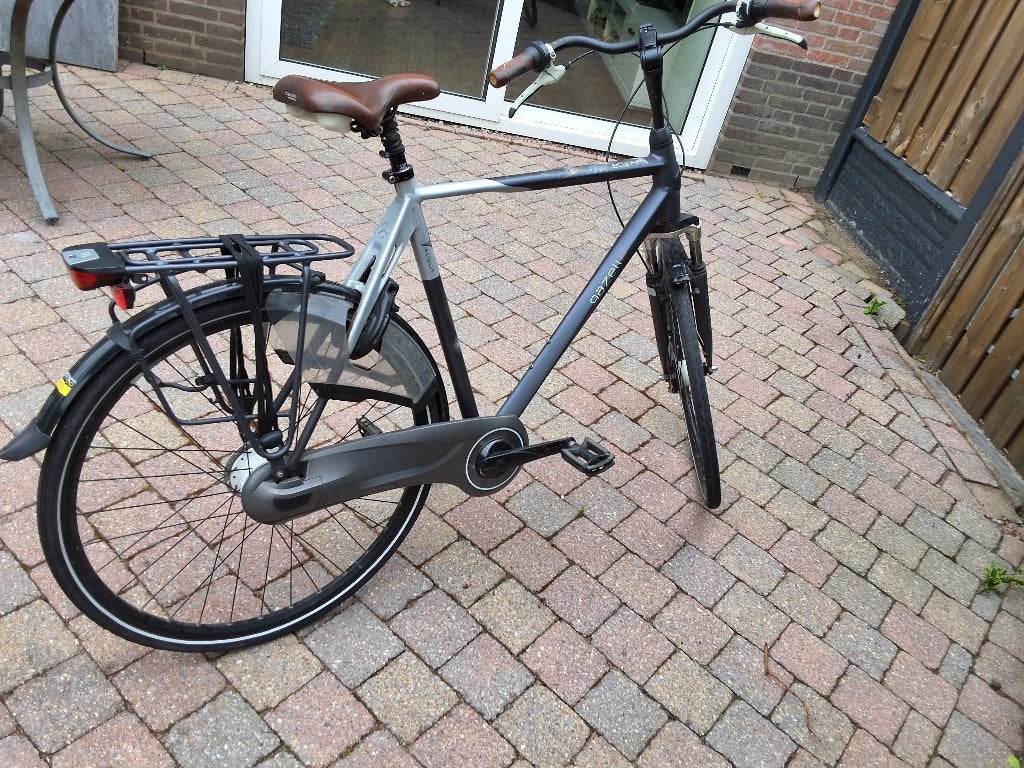 Gazellle Eclips herenfiets evt plus kinderzitje, Ophalen, Gebruikt, Versnellingen, Gazelle
